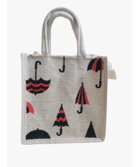 Small Jute Lunch Bag