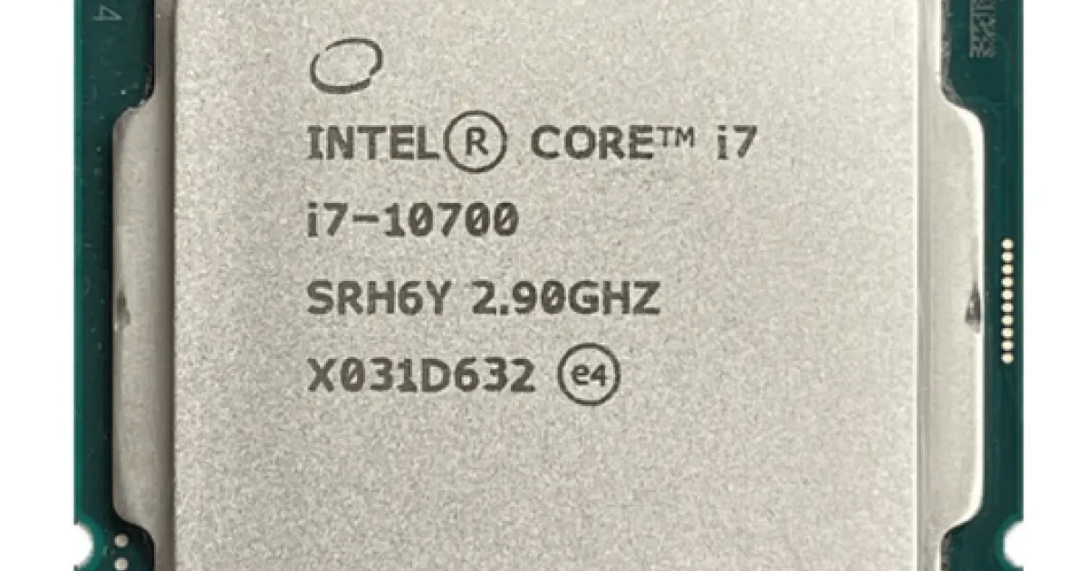 Maximize Speed and Efficiency with Intel Core i7 10th Gen CPU