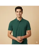 240 GSM Pure Combed Cotton Polo T-Shirt Combo Pack of 3