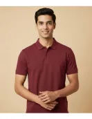240 GSM Pure Combed Cotton Polo T-Shirt Combo Pack of 3