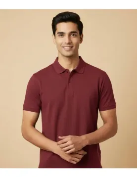 240 GSM Pure Combed Cotton Polo T-Shirt Combo Pack of 3