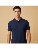240 GSM Pure Combed Cotton Polo T-Shirt Combo Pack of 3