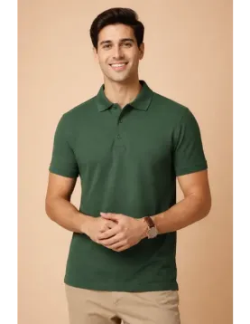 220 GSM Mars Fabric Polo T-Shirt Combo Pack of 3