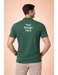 Custom Print POD 240 GSM Pure Cotton Polo Collar T-Shirt