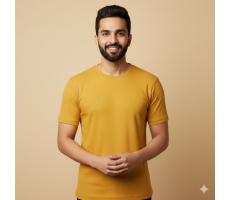 200 GSM Pure Cotton Round Neck T-Shirt Combo (Pack of 3)
