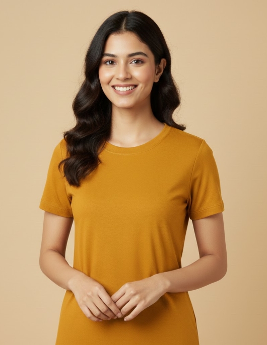 200 GSM BIO Wash 100% Pure Cotton Round Neck T Shirts