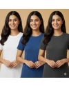 Round Neck T-Shirt Combo Pack of 3