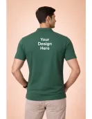 Custom Logo Printed Polo T-Shirt | 240 GSM Premium Blended Cotton Polo