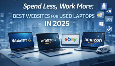Spend Less, Work More : Best Websites for Used Laptops in 2025