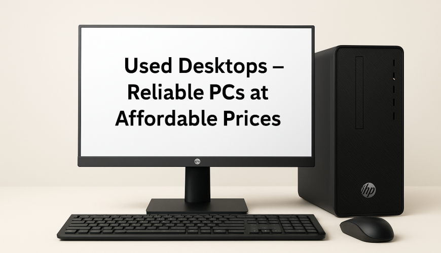 Used Desktops – Affordable PCs for Work & Study Used Desktops – Affordable PCs for Work & Study