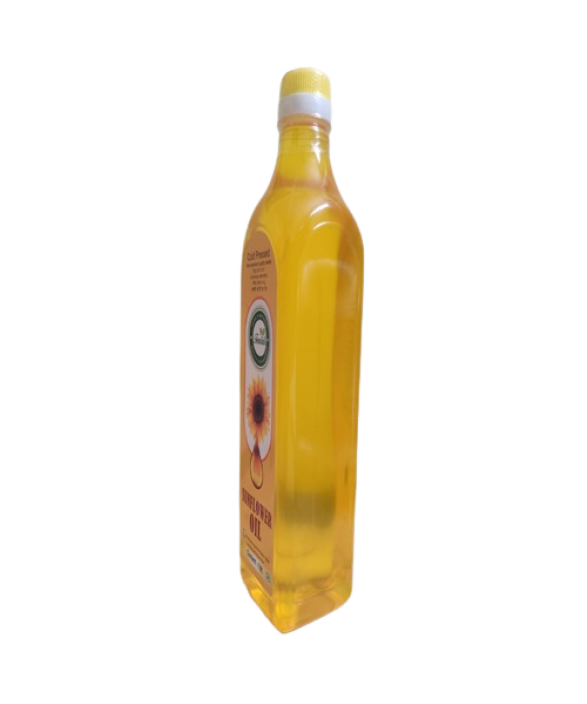 Pure and Natural Cold Pressed Sunflower Oil