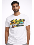 Uniwear Trendy Motivational Print Tee – Clean White Casual T-Shirt