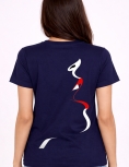 Modern Flow Shape Graphic T-Shirt