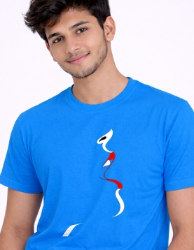 Modern Flow Shape Graphic T-Shirt