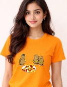 "Crime Scene" Funny Potato French Fries Graphic T-Shirt
