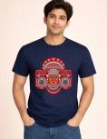 Kerala Culture Theyyam Face Red Graphic Tee