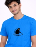 "I Do What I Want" Black Cat Graphic T-Shirt