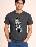 Uniwear 200 GSM Round Neck T-Shirt – Fierce Leopard Claw Graphic