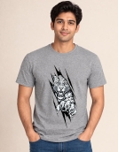 Uniwear 200 GSM Round Neck T-Shirt – Fierce Leopard Claw Graphic