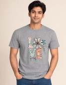 Floral Love Yourself Graphic Tee | Premium 200 GSM Uniwear