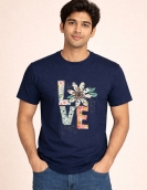 Floral Love Yourself Graphic Tee | Premium 200 GSM Uniwear