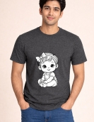 Uniwear Cute Baby Girl Cartoon T-Shirt