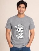 Uniwear Cute Baby Girl Cartoon T-Shirt