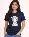 Uniwear Cute Baby Girl Cartoon T-Shirt