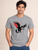 Uniwear Phoenix Eagle Graphic T-Shirt – 200 GSM Round Neck