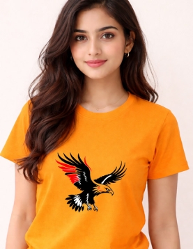 Uniwear Phoenix Eagle Graphic T-Shirt – 200 GSM Round Neck
