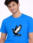 Freedom Wing Dove Graphic T-Shirt – Premium 200 GSM Round Neck