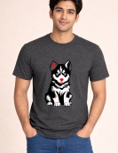 Arctic Husk Graphic T-Shirt – Premium 200 GSM Round Neck