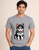 Arctic Husk Graphic T-Shirt – Premium 200 GSM Round Neck
