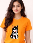 Arctic Husk Graphic T-Shirt – Premium 200 GSM Round Neck