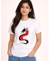 Unleash Your Inner Beast: 200 GSM Cotton Dragon Tee