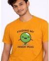 "Finding My Inner Peas" Premium Bio-Wash Cotton T-Shirt