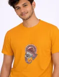 Ganesha Mandala Ink-Art Tee | 200 GSM Bio-Wash Cotton