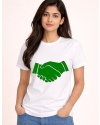 Signature Agreement Graphic Shirt | Premium Round Neck Cotton