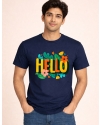 "Floral Hello" Vibe Check Tee | 200 GSM Bio-Wash Cotton