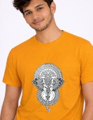 Royal Mandala Elephant Graphic Printed T-Shirt