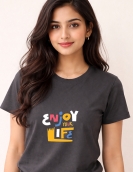 Good Vibes Enjoy Your Life Graphic T-Shirt