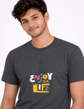 Good Vibes Enjoy Your Life Graphic T-Shirt