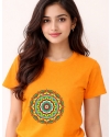 Uniwear Mandala Art Circle Pattern T-Shirt