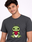 Cartoon Turtle Holding Heart T-Shirt