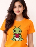Cartoon Turtle Holding Heart T-Shirt