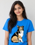 Dog Printed Cotton T-Shirt for Men & Women