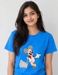 Funky Comic Character Graphic T-Shirt