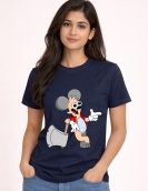 Funky Comic Character Graphic T-Shirt
