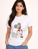 Funky Comic Character Graphic T-Shirt