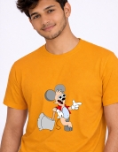 Funky Comic Character Graphic T-Shirt